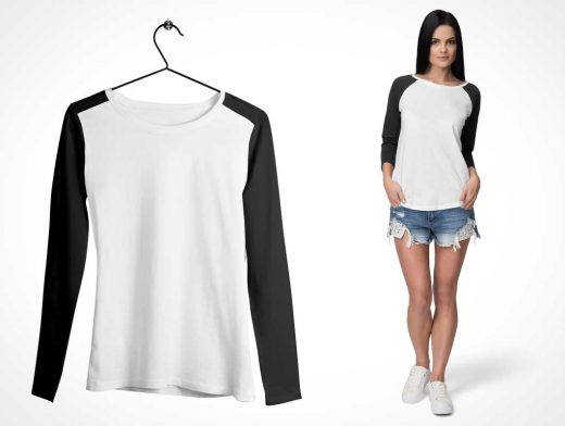 5 Apparel Mixable T-Shirt & Model Scenes PSD Mockup