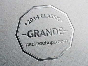 7 Photo Realistic Branding Logo PSD Mockups