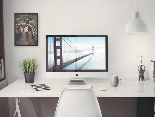 Amazing Free iMac 5K PSD Mockup Template