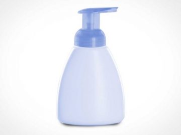 Cosmetic Cream Pump Bottle Dispenser PSD Mockup