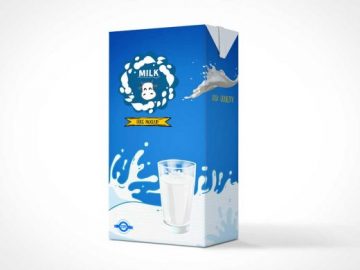 Tetra Pak Drink Box PSD Mockup